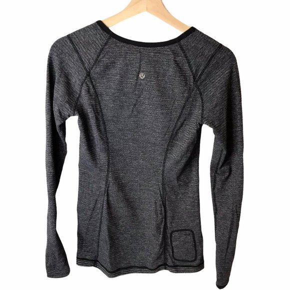 Lululemon Long Sleeve Shirt Sweater Rare Striped 6